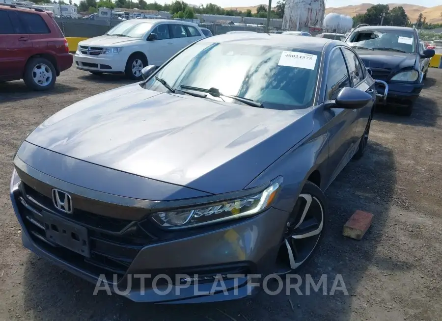 HONDA ACCORD 2018 vin 1HGCV1F35JA231382 from auto auction Iaai