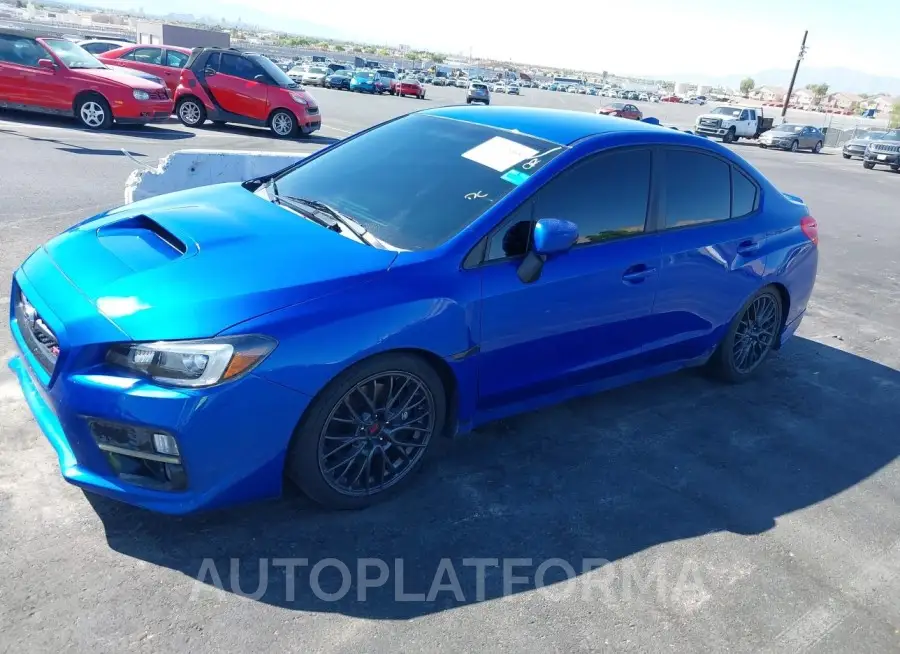 SUBARU WRX STI 2015 vin JF1VA2P62F9836735 from auto auction Iaai