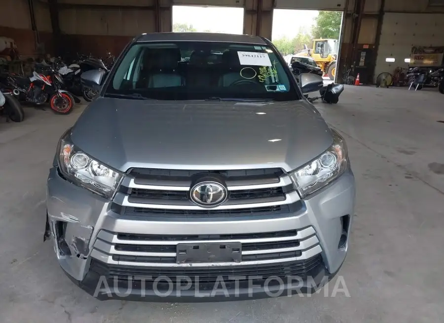 TOYOTA HIGHLANDER 2018 vin 5TDBZRFH5JS912721 from auto auction Iaai