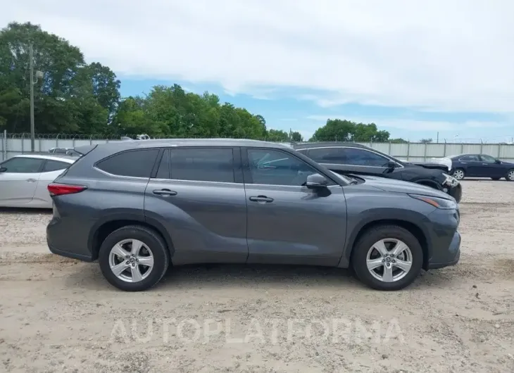 TOYOTA HIGHLANDER 2021 vin 5TDCZRAH9MS536055 from auto auction Iaai