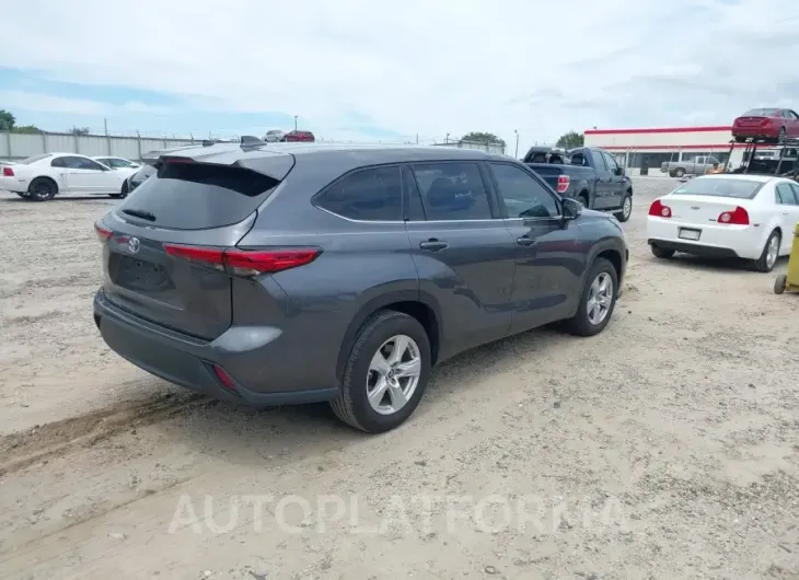 TOYOTA HIGHLANDER 2021 vin 5TDCZRAH9MS536055 from auto auction Iaai