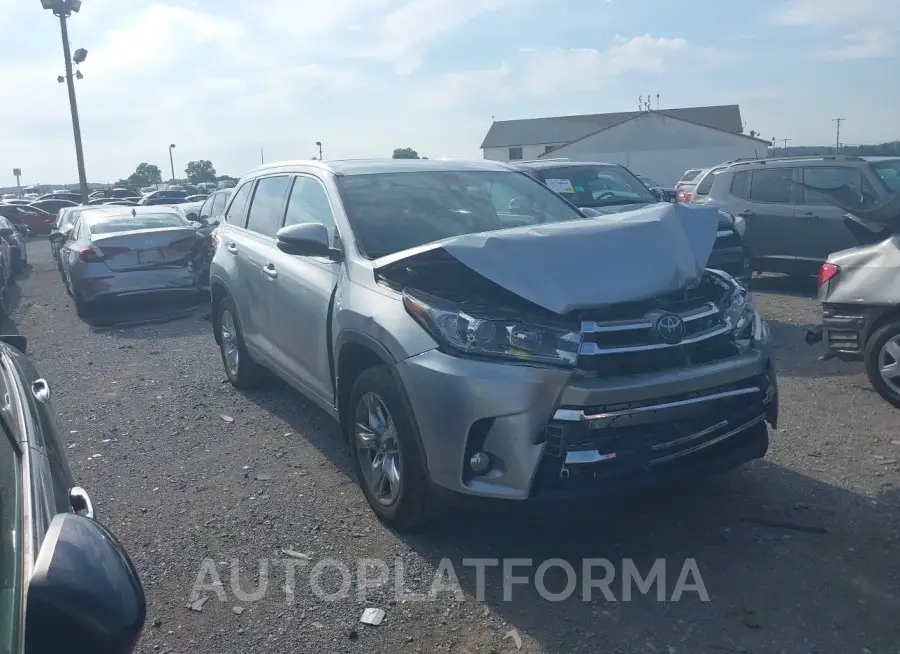 TOYOTA HIGHLANDER 2018 vin 5TDDZRFH7JS865281 from auto auction Iaai