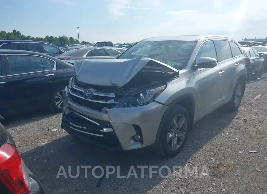 TOYOTA HIGHLANDER 2018 vin 5TDDZRFH7JS865281 from auto auction Iaai