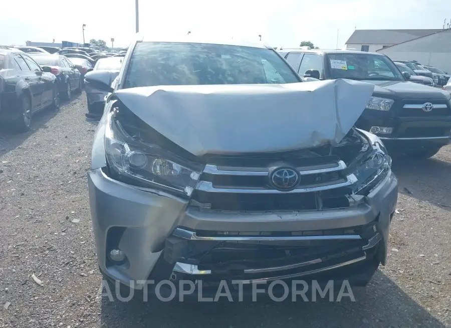 TOYOTA HIGHLANDER 2018 vin 5TDDZRFH7JS865281 from auto auction Iaai