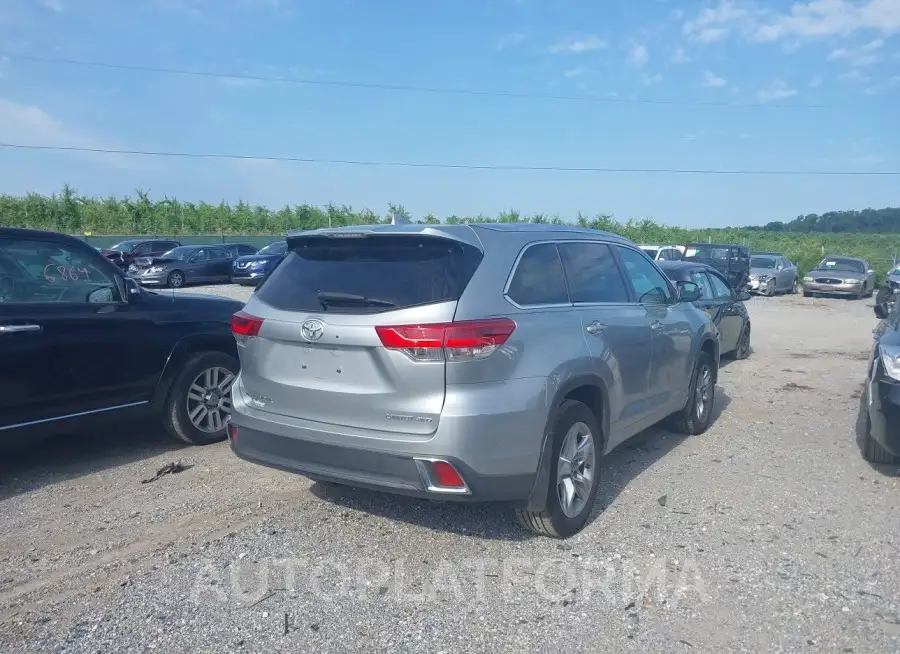 TOYOTA HIGHLANDER 2018 vin 5TDDZRFH7JS865281 from auto auction Iaai