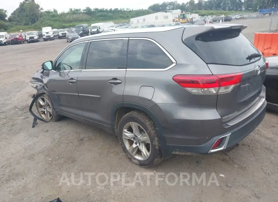 TOYOTA HIGHLANDER 2017 vin 5TDDZRFH8HS358156 from auto auction Iaai