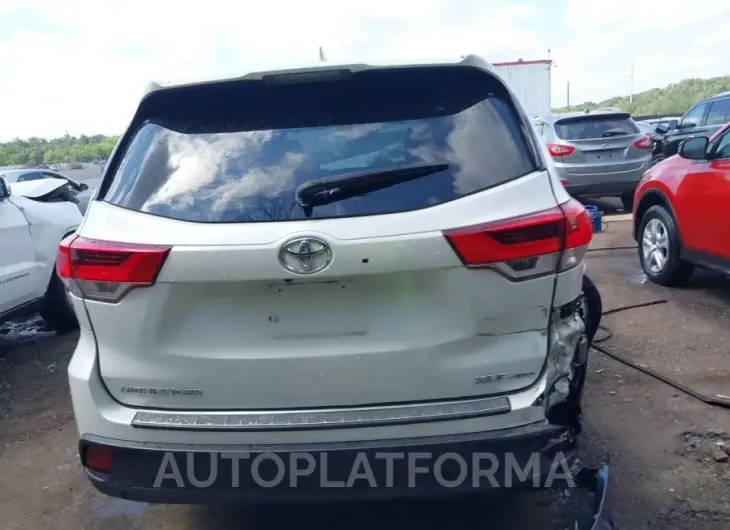 TOYOTA HIGHLANDER 2019 vin 5TDJZRFH2KS613961 from auto auction Iaai