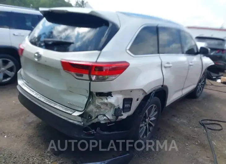 TOYOTA HIGHLANDER 2019 vin 5TDJZRFH2KS613961 from auto auction Iaai