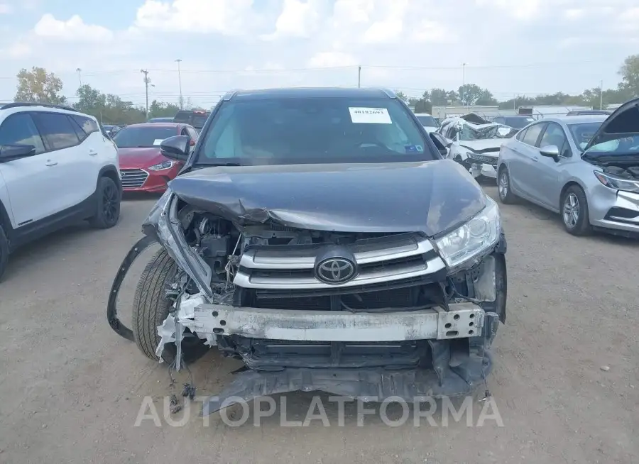 TOYOTA HIGHLANDER 2017 vin 5TDJZRFH7HS444335 from auto auction Iaai