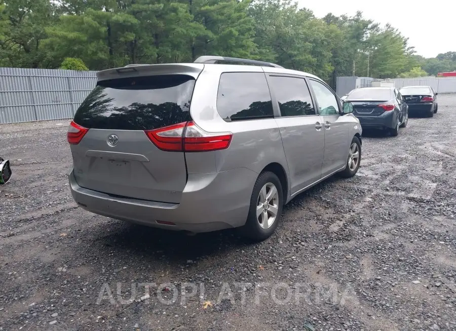 TOYOTA SIENNA 2015 vin 5TDKK3DC5FS611026 from auto auction Iaai