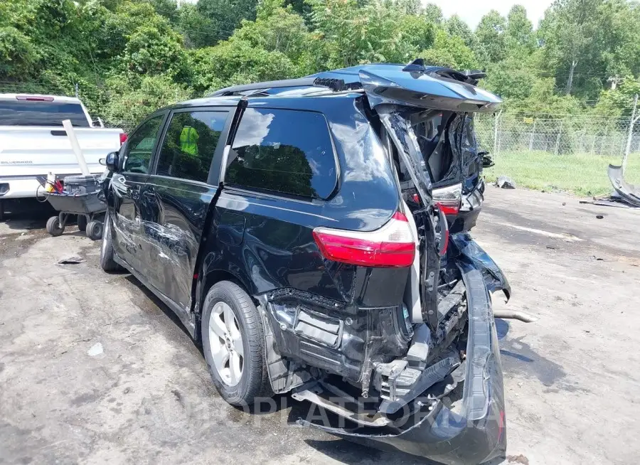 TOYOTA SIENNA 2018 vin 5TDKZ3DC2JS939380 from auto auction Iaai