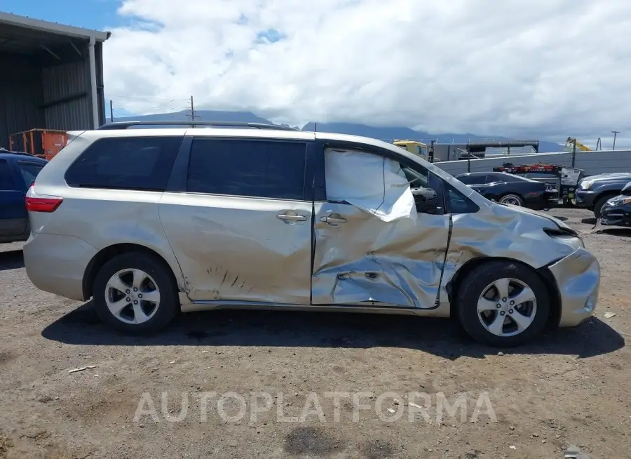 TOYOTA SIENNA 2017 vin 5TDKZ3DC3HS894900 from auto auction Iaai