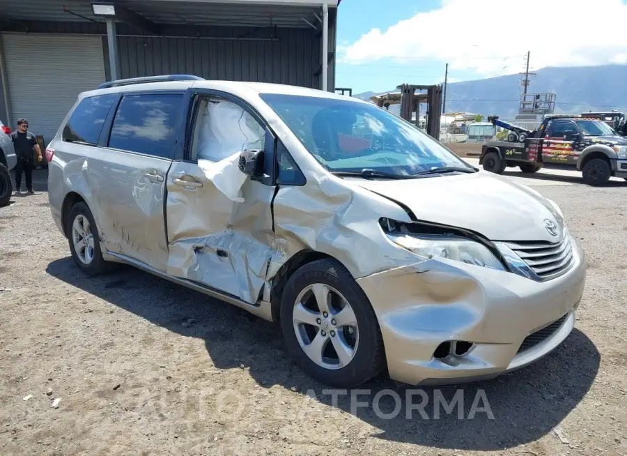 TOYOTA SIENNA 2017 vin 5TDKZ3DC3HS894900 from auto auction Iaai