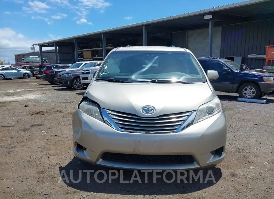 TOYOTA SIENNA 2017 vin 5TDKZ3DC3HS894900 from auto auction Iaai