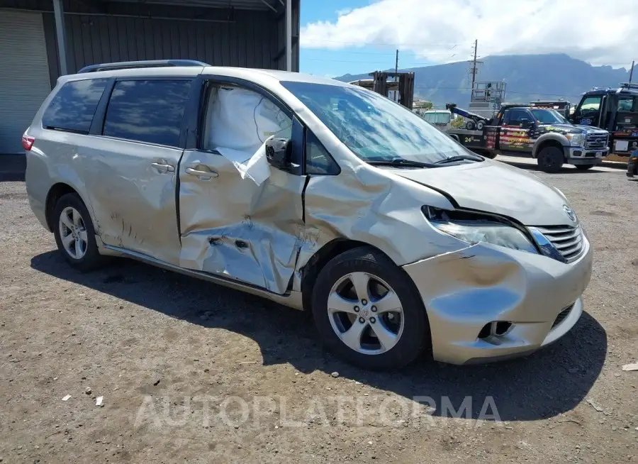 TOYOTA SIENNA 2017 vin 5TDKZ3DC3HS894900 from auto auction Iaai