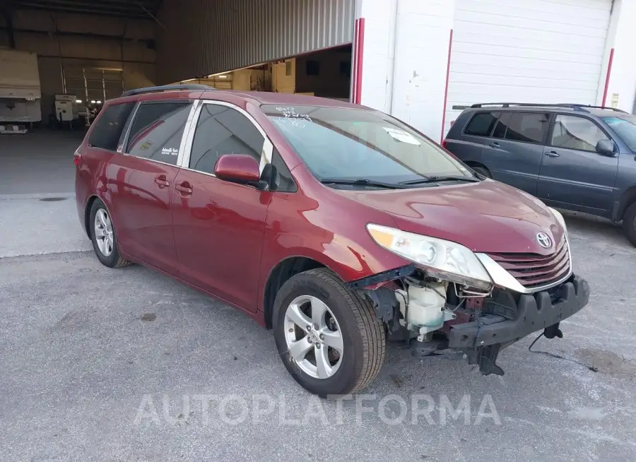 TOYOTA SIENNA 2017 vin 5TDKZ3DC9HS844261 from auto auction Iaai