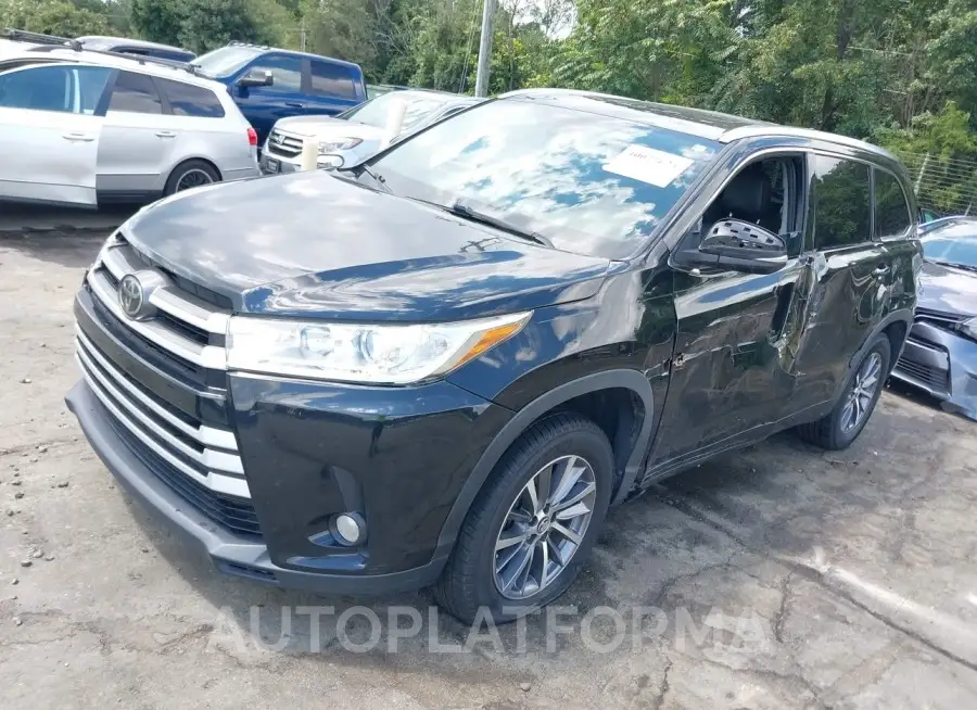 TOYOTA HIGHLANDER 2017 vin 5TDKZRFHXHS509294 from auto auction Iaai