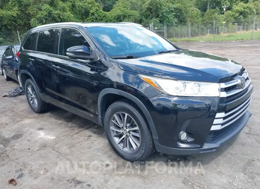 TOYOTA HIGHLANDER 2017 vin 5TDKZRFHXHS509294 from auto auction Iaai