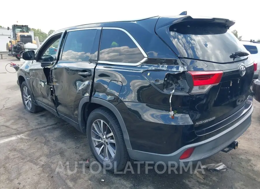 TOYOTA HIGHLANDER 2017 vin 5TDKZRFHXHS509294 from auto auction Iaai