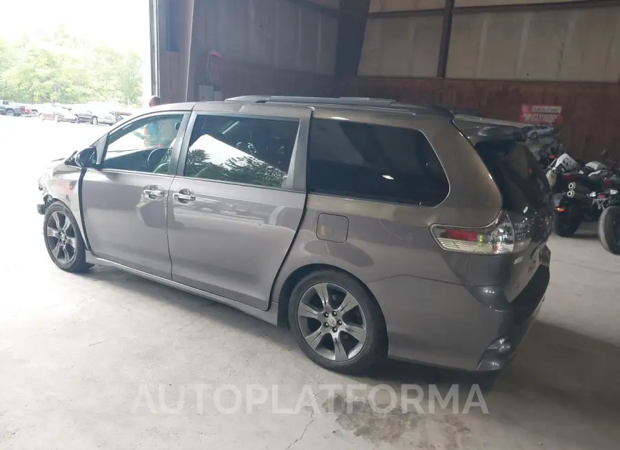 TOYOTA SIENNA 2015 vin 5TDXK3DC1FS591394 from auto auction Iaai