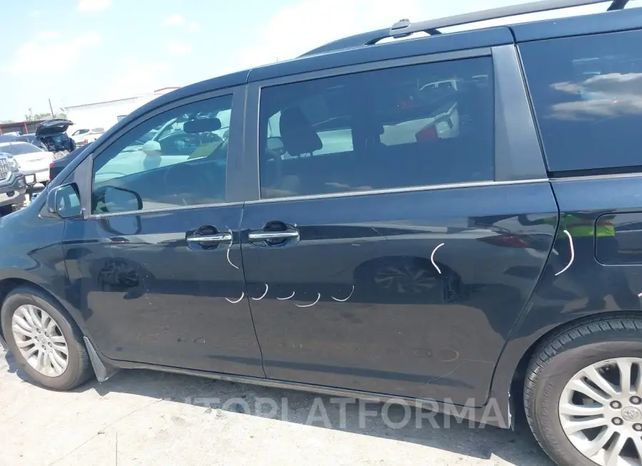 TOYOTA SIENNA 2015 vin 5TDYK3DC9FS682594 from auto auction Iaai