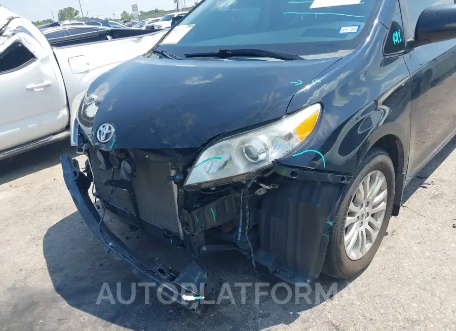 TOYOTA SIENNA 2015 vin 5TDYK3DC9FS682594 from auto auction Iaai