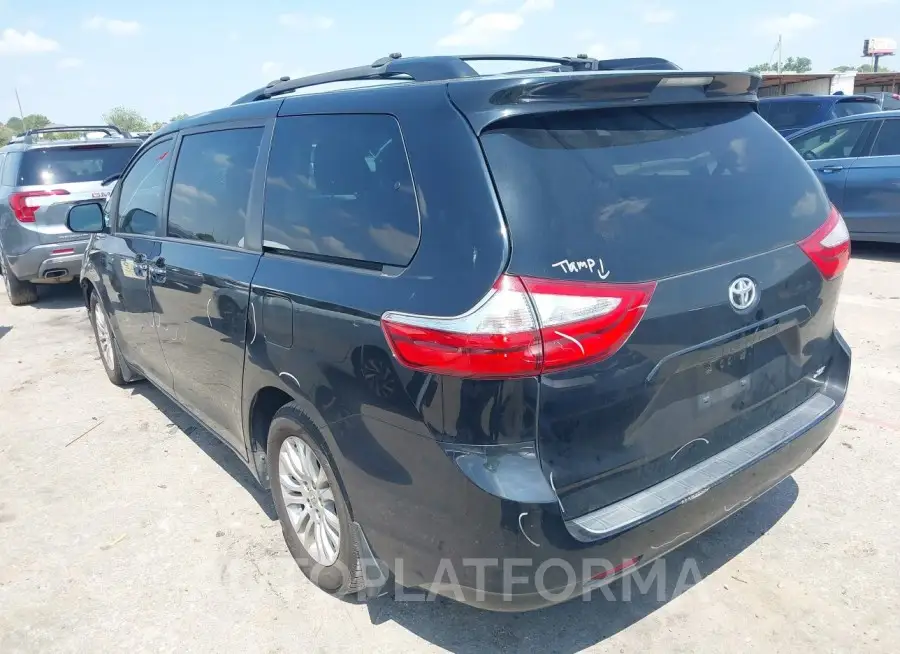 TOYOTA SIENNA 2015 vin 5TDYK3DC9FS682594 from auto auction Iaai