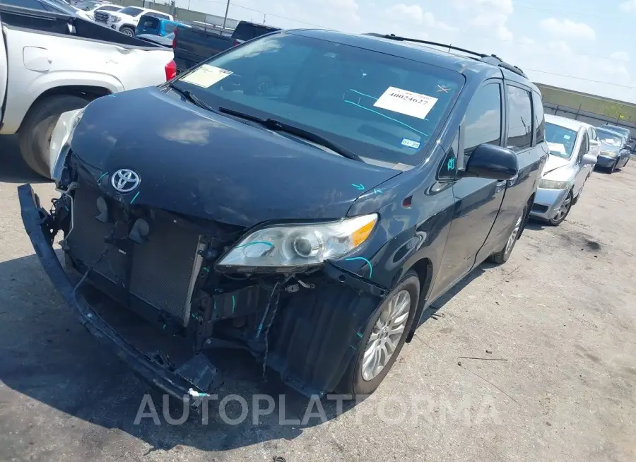 TOYOTA SIENNA 2015 vin 5TDYK3DC9FS682594 from auto auction Iaai