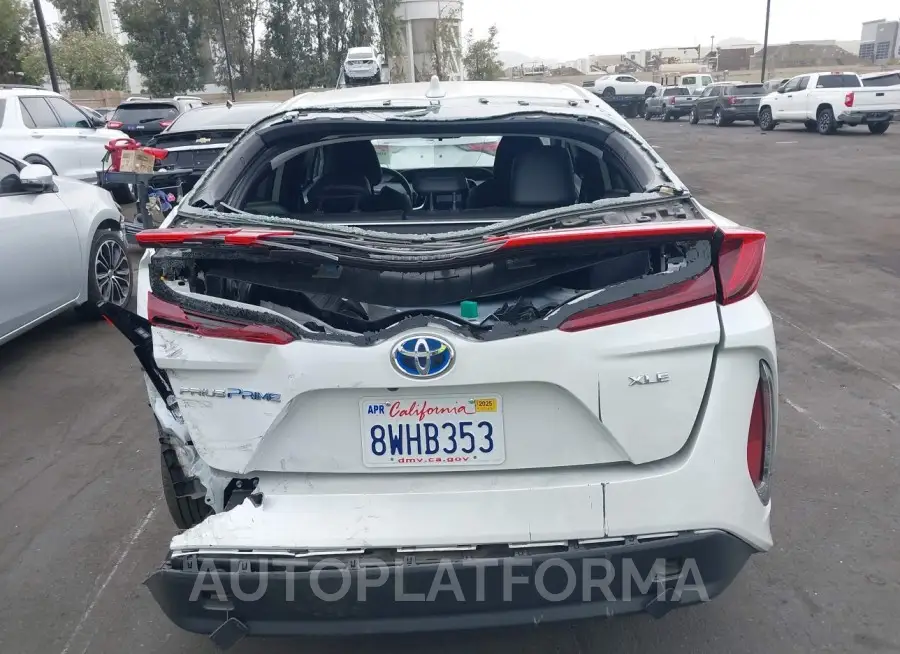 TOYOTA PRIUS PRIME 2021 vin JTDKAMFP1M3191272 from auto auction Iaai