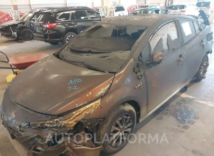 TOYOTA PRIUS PRIME 2020 vin JTDKARFP1L3122741 from auto auction Iaai