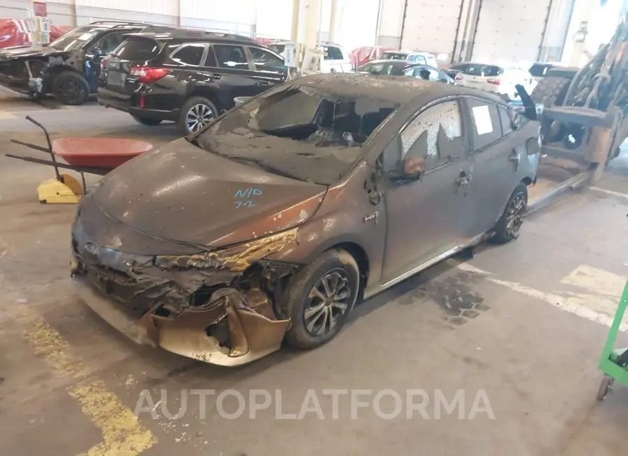 TOYOTA PRIUS PRIME 2020 vin JTDKARFP1L3122741 from auto auction Iaai