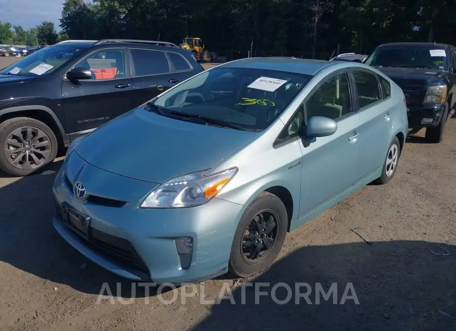 TOYOTA PRIUS 2015 vin JTDKN3DU6F1897594 from auto auction Iaai