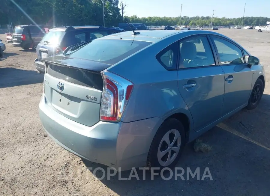 TOYOTA PRIUS 2015 vin JTDKN3DU6F1897594 from auto auction Iaai