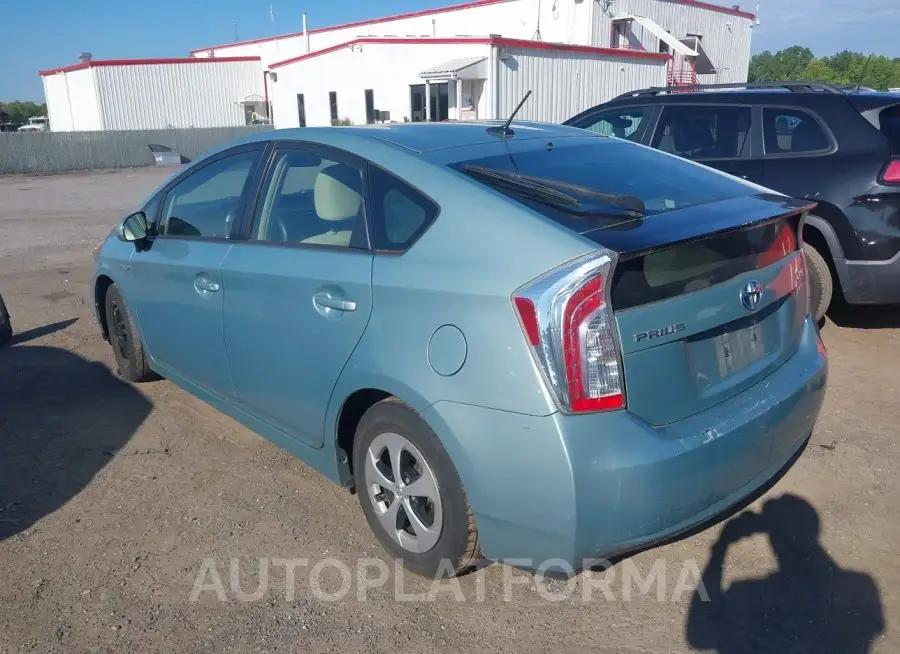 TOYOTA PRIUS 2015 vin JTDKN3DU6F1897594 from auto auction Iaai