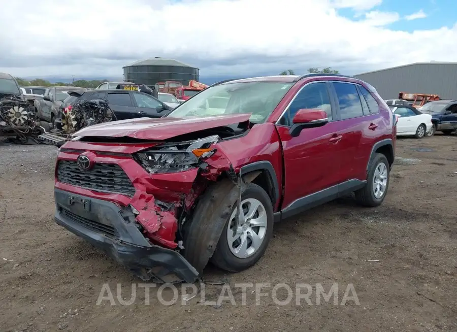 TOYOTA RAV4 2021 vin JTMG1RFV5MD081921 from auto auction Iaai