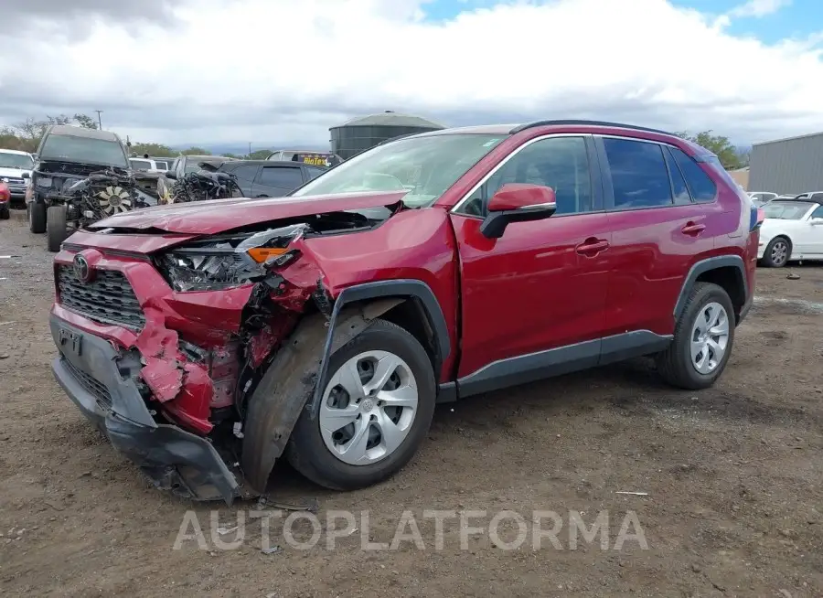 TOYOTA RAV4 2021 vin JTMG1RFV5MD081921 from auto auction Iaai