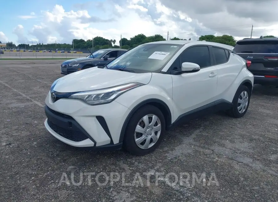 TOYOTA C-HR 2020 vin NMTKHMBXXLR107186 from auto auction Iaai