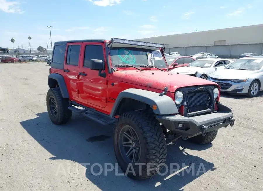 JEEP WRANGLER JK UNLIMITED 2018 vin 1C4BJWDG7JL828871 from auto auction Iaai