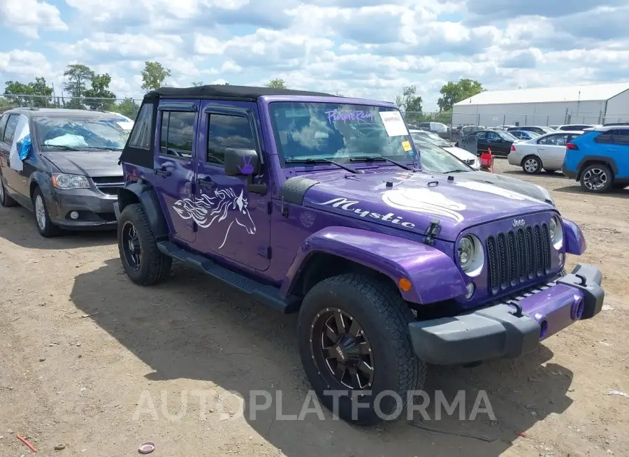 JEEP WRANGLER UNLIMITED 2017 vin 1C4BJWEG3HL667296 from auto auction Iaai