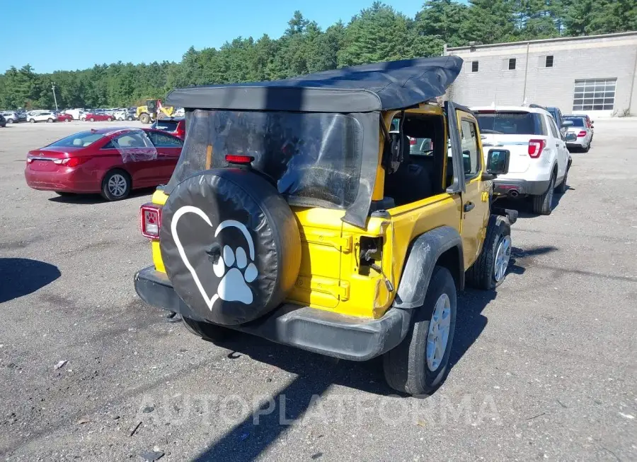 JEEP WRANGLER 2021 vin 1C4GJXAN4MW662603 from auto auction Iaai