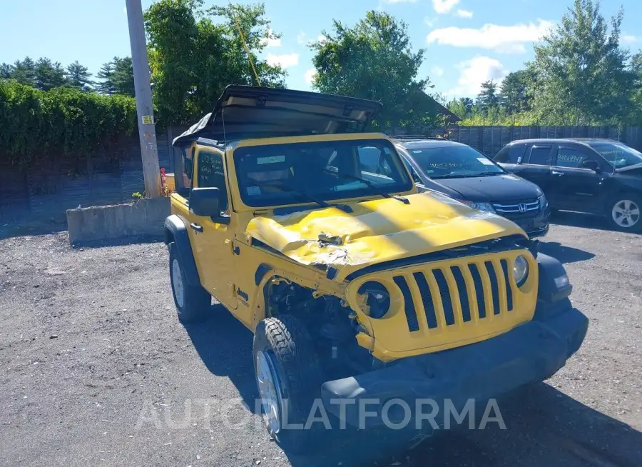 JEEP WRANGLER 2021 vin 1C4GJXAN4MW662603 from auto auction Iaai