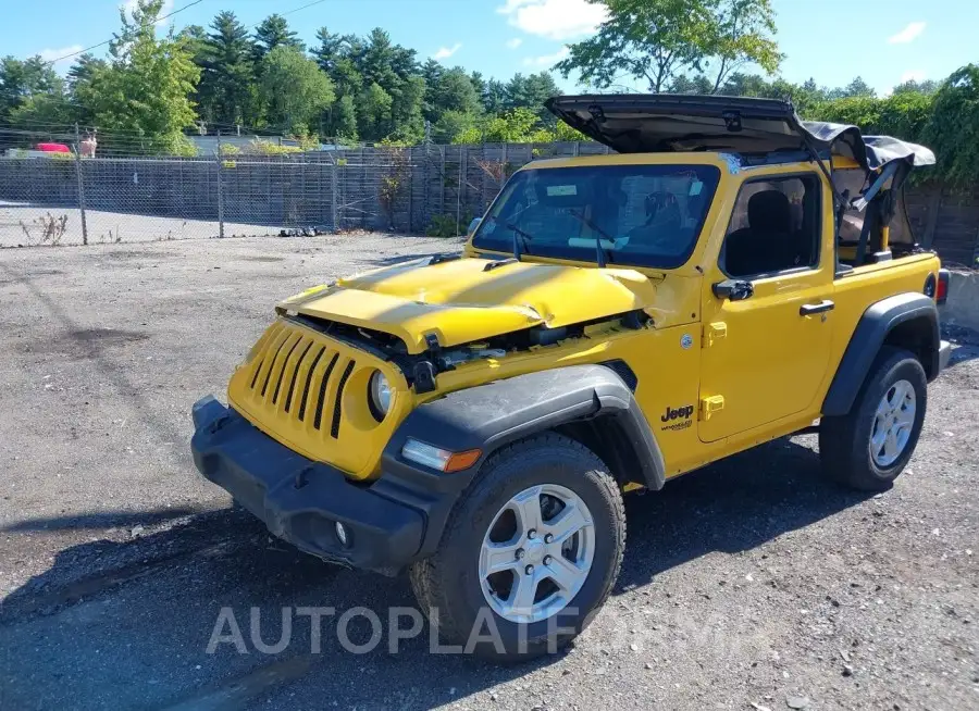 JEEP WRANGLER 2021 vin 1C4GJXAN4MW662603 from auto auction Iaai