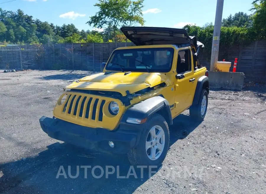 JEEP WRANGLER 2021 vin 1C4GJXAN4MW662603 from auto auction Iaai