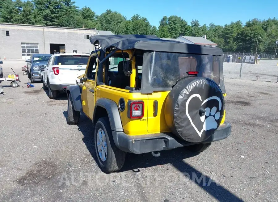 JEEP WRANGLER 2021 vin 1C4GJXAN4MW662603 from auto auction Iaai