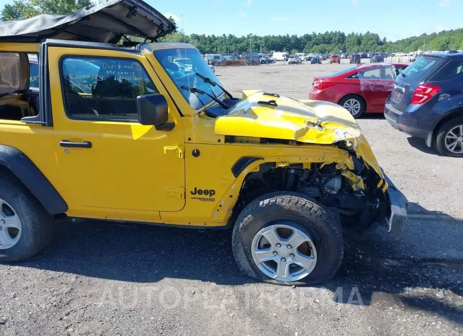 JEEP WRANGLER 2021 vin 1C4GJXAN4MW662603 from auto auction Iaai