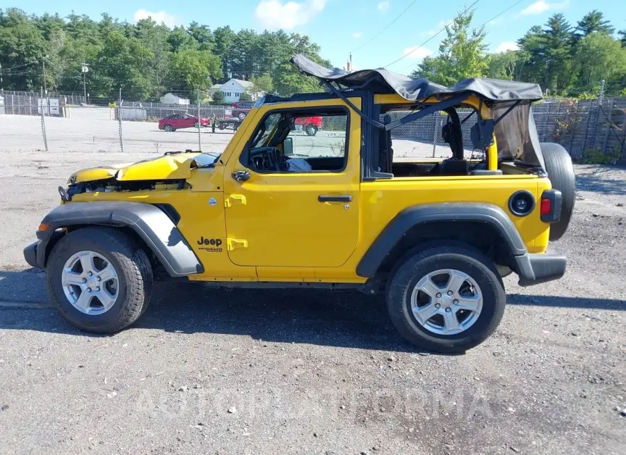 JEEP WRANGLER 2021 vin 1C4GJXAN4MW662603 from auto auction Iaai