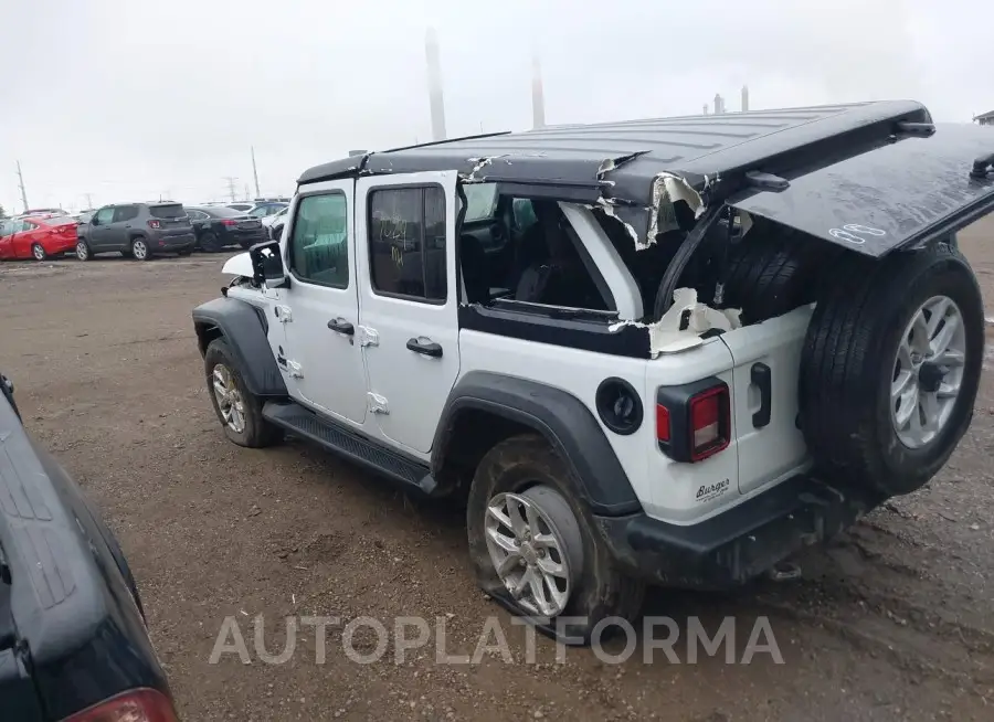 JEEP WRANGLER 2023 vin 1C4HJXDN1PW671604 from auto auction Iaai