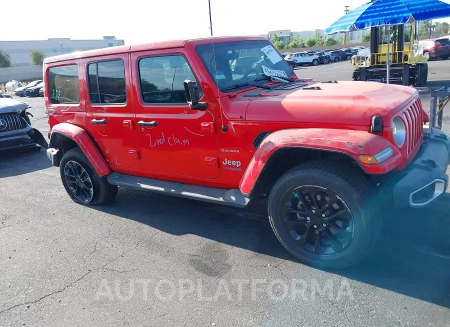 JEEP WRANGLER 4XE 2021 vin 1C4JJXP67MW758117 from auto auction Iaai