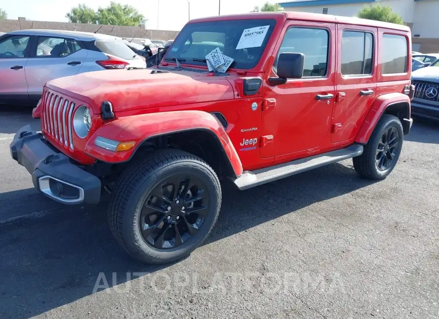 JEEP WRANGLER 4XE 2021 vin 1C4JJXP67MW758117 from auto auction Iaai