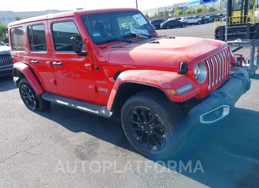 JEEP WRANGLER 4XE 2021 vin 1C4JJXP67MW758117 from auto auction Iaai